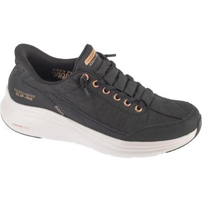 Skechers Damen, Sneakers, Schiuma Contorno Ora Dorata, Gold, Schwarz, (39) Skechers Damen, Sneakers, Schiuma Contorno Ora Dorata, Gold, Schwarz, (39)