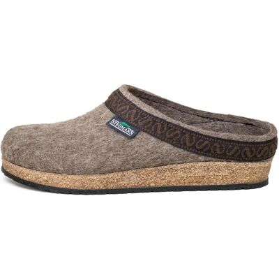 Stegmann, Unisex, Hausschuhe, Filz Clogs, Braun, (46) Stegmann, Unisex, Hausschuhe, Filz Clogs, Braun, (46)