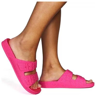 Cacatoès, Damen, Sandalen, Neon, Pink, (38) Cacatoès, Damen, Sandalen, Neon, Pink, (38)