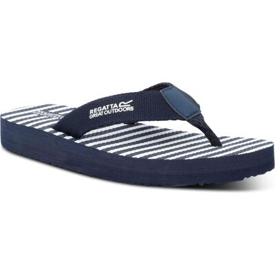 Regatta, Damen, Flip-Flops, Catarina, Blau, Weiss, (39) Regatta, Damen, Flip-Flops, Catarina, Blau, Weiss, (39)