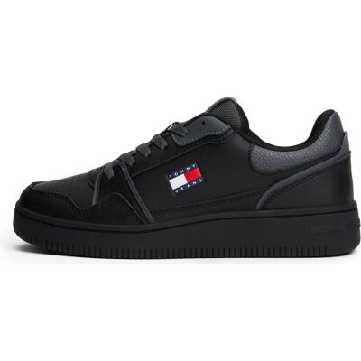 Tommy Hilfiger Damen, Sneakers, Tjw Retro Basket Sneaker, Schwarz, (36) Tommy Hilfiger Damen, Sneakers, Tjw Retro Basket Sneaker, Schwarz, (36)