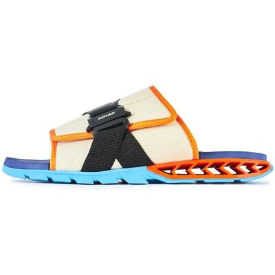 Kenner, Herren, Sandalen, Rakka Slide Pro, Orange, Blau, (44) Kenner, Herren, Sandalen, Rakka Slide Pro, Orange, Blau, (44)