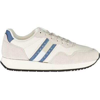 Tommy Hilfiger Herren, Sneakers, (New) Tjm Modern Runner, Weiss, Grau, (45) Tommy Hilfiger Herren, Sneakers, (New) Tjm Modern Runner, Weiss, Grau, (45)