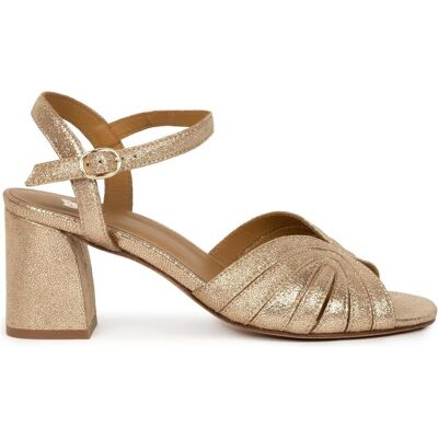 Bobbies, Damen, Sandalen, Eileen, Gold, (39) Bobbies, Damen, Sandalen, Eileen, Gold, (39)
