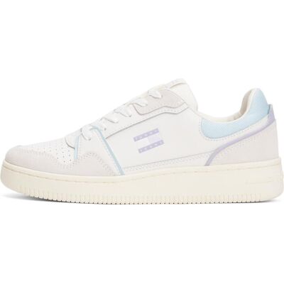 Tommy Hilfiger Damen, Sneakers, Tjw Retro Basket Sneaker, Weiss, (37) Tommy Hilfiger Damen, Sneakers, Tjw Retro Basket Sneaker, Weiss, (37)