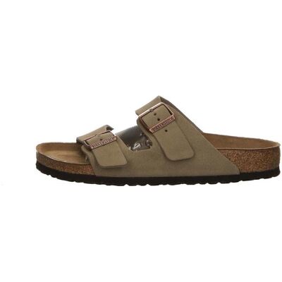 Birkenstock, Herren, Sandalen, Arizona WB Veloursleder Normal, Beige, (40) Birkenstock, Herren, Sandalen, Arizona WB Veloursleder Normal, Beige, (40)