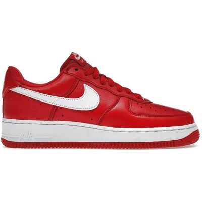 Nike Herren, Sneakers, Air Force 1 Low Retro QS Color of the Month University Red White, Rot, Weiss, (37.5) Nike Herren, Sneakers, Air Force 1 Low Retro QS Color of the Month University Red White, Rot, Weiss, (37.5)