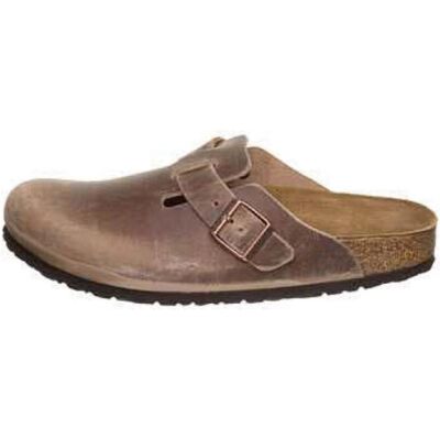 Birkenstock, Unisex, Sandalen, Boston Nubukleder geölt Schmal, Braun, (37) Birkenstock, Unisex, Sandalen, Boston Nubukleder geölt Schmal, Braun, (37)