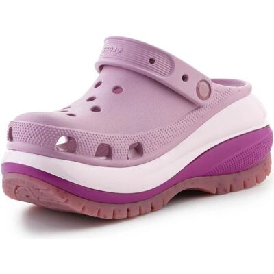 Crocs, Damen, Sandalen, Mega Crush Clog Damen Flip-Flops, Violett, Pink, (37) Crocs, Damen, Sandalen, Mega Crush Clog Damen Flip-Flops, Violett, Pink, (37)