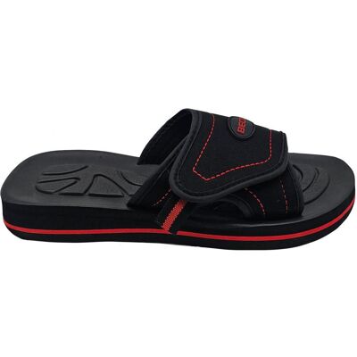 Beco, Damen, Hausschuhe, Slipper, unisex Standard rot/schwarz 43, Rot, (43) Beco, Damen, Hausschuhe, Slipper, unisex Standard rot/schwarz 43, Rot, (43)