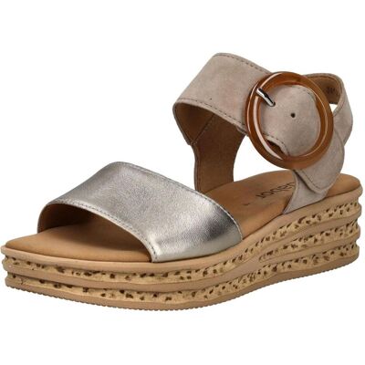 Gabor Damen, Sandalen, Sandalen, Mehrfarbig, Braun, Beige, (38.5) Gabor Damen, Sandalen, Sandalen, Mehrfarbig, Braun, Beige, (38.5)