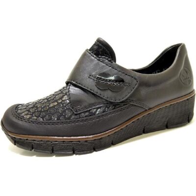 Rieker, Damen, Halbschuhe, Halbschuhe, Schwarz, (39) Rieker, Damen, Halbschuhe, Halbschuhe, Schwarz, (39)