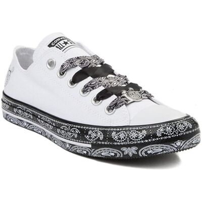 Converse, Damen, Sneakers, X Miley Cyrus Chuck Taylor All Star 162235C białe 42,5, Weiss, (42.5) Converse, Damen, Sneakers, X Miley Cyrus Chuck Taylor All Star 162235C białe 42,5, Weiss, (42.5)