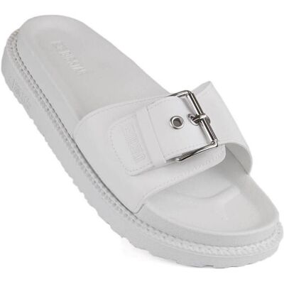 Big Star, Damen, Flip-Flops, Plateau-Flip-Flops, Weiss, (36) Big Star, Damen, Flip-Flops, Plateau-Flip-Flops, Weiss, (36)