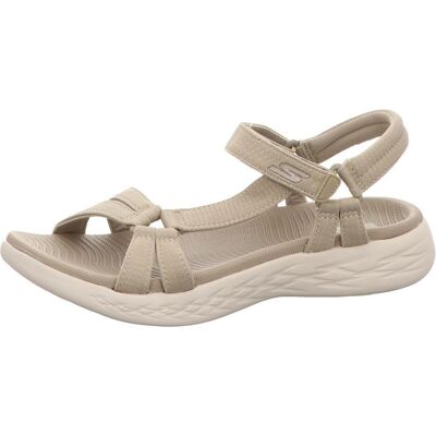 Skechers Damen, Sandalen, Trekking-Sandale, Beige, (41) Skechers Damen, Sandalen, Trekking-Sandale, Beige, (41)