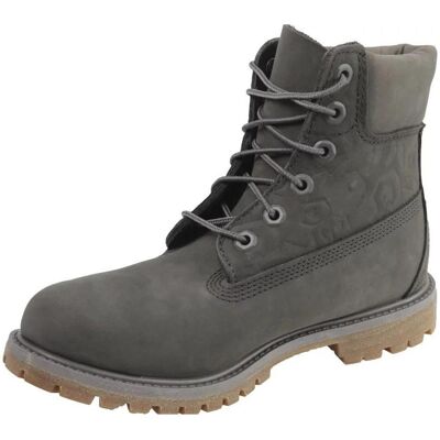 Timberland Damen, Boots + Stiefel, 6 Inch Premium Boot (A1K3P W 36), Grau, Silber, (36) Timberland Damen, Boots + Stiefel, 6 Inch Premium Boot (A1K3P W 36), Grau, Silber, (36)