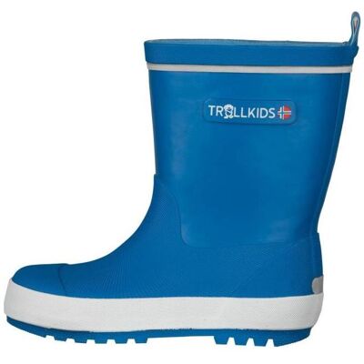 Trollkids, Unisex, Gummistiefel, Kids Lysefjord Rubber Boots glow blue for boys/girls (471-168), Blau, (37) Trollkids, Unisex, Gummistiefel, Kids Lysefjord Rubber Boots glow blue for boys/girls (471-168), Blau, (37)