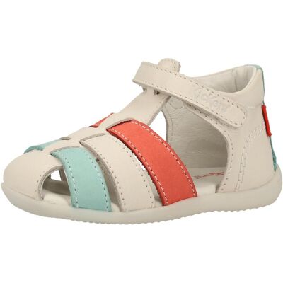 Kickers, Sandalen, Sandalen, Weiss, Rot, (24) Kickers, Sandalen, Sandalen, Weiss, Rot, (24)