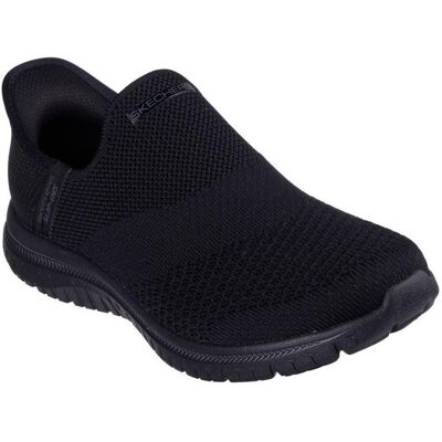 Skechers Damen, Sneakers, Virtue – Elegante Slipper für Damen, Schwarz, (42) Skechers Damen, Sneakers, Virtue – Elegante Slipper für Damen, Schwarz, (42)