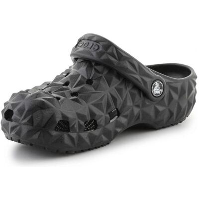 Crocs, Unisex, Hausschuhe, K's Classic Geometric Clog, Schwarz, (30) Crocs, Unisex, Hausschuhe, K's Classic Geometric Clog, Schwarz, (30)