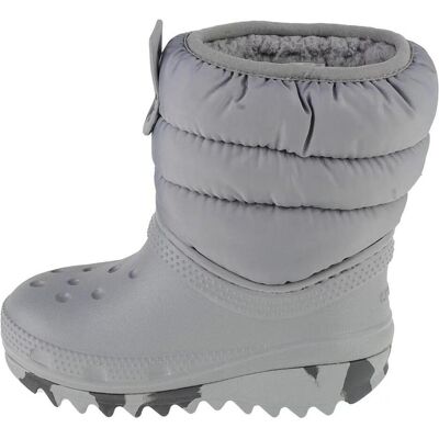 Crocs, Jungen, Boots + Stiefel, Classic Neo Puff Boot Kleinkind 207683-007 Grösse 23, Grau, Silber, (23, 24) Crocs, Jungen, Boots + Stiefel, Classic Neo Puff Boot Kleinkind 207683-007 Grösse 23, Grau, Silber, (23, 24)