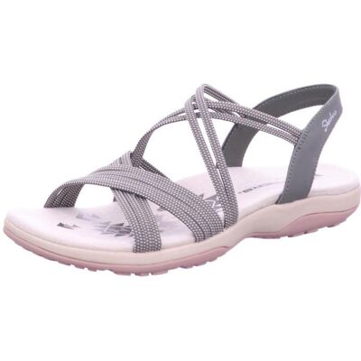 Skechers Damen, Sandalen, Sandale REGGAE SLIM - TURN IT UP, Grün, (41) Skechers Damen, Sandalen, Sandale REGGAE SLIM - TURN IT UP, Grün, (41)