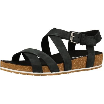 Timberland Damen, Sandalen, Malibu, Schwarz, (38.5) Timberland Damen, Sandalen, Malibu, Schwarz, (38.5)