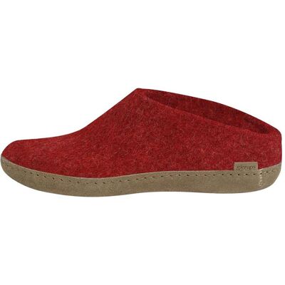 Glerups, Herren, Hausschuhe, Ledersohle Pantoffeln, Rot, (41) Glerups, Herren, Hausschuhe, Ledersohle Pantoffeln, Rot, (41)