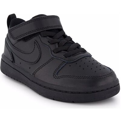 Nike Unisex, Sneakers, Court Borough Low PS Kinder Sneaker, Schwarz, (29.5) Nike Unisex, Sneakers, Court Borough Low PS Kinder Sneaker, Schwarz, (29.5)