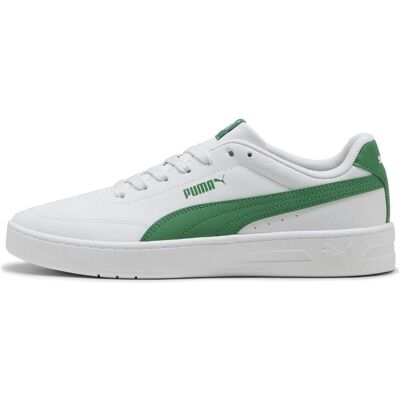Puma Herren, Sneakers, Court Classic Clean, Grün, Weiss, (44) Puma Herren, Sneakers, Court Classic Clean, Grün, Weiss, (44)