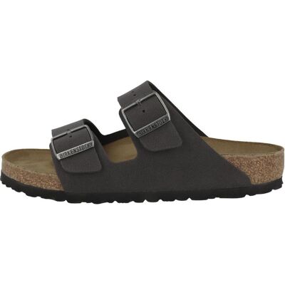 Birkenstock, Herren, Sandalen, Arizona Birko-Flor Nubuk normal - 64551, Grau, (46) Birkenstock, Herren, Sandalen, Arizona Birko-Flor Nubuk normal - 64551, Grau, (46)