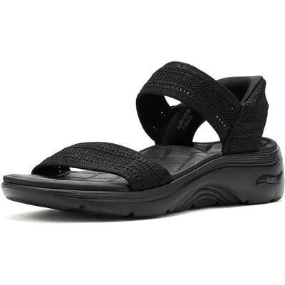 Skechers Damen, Sandalen, Go Walk Arch Fit 2.0 Sandale Flach, Schwarz, (36) Skechers Damen, Sandalen, Go Walk Arch Fit 2.0 Sandale Flach, Schwarz, (36)