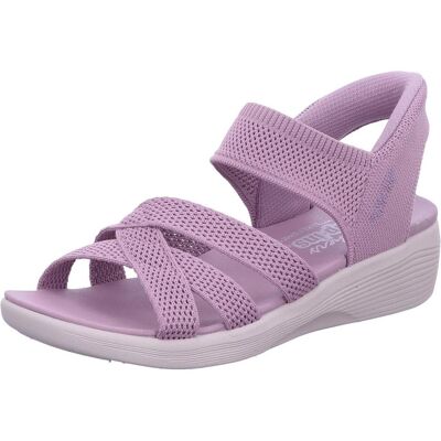 Skechers Damen, Sandalen, ARYA - COOLING OFF 163524 LAV, Rot, (40) Skechers Damen, Sandalen, ARYA - COOLING OFF 163524 LAV, Rot, (40)