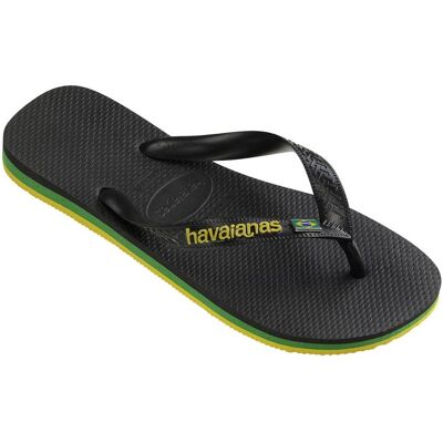 Havaianas, Damen, Flip-Flops, Brasil Layers, Schwarz, (48) Havaianas, Damen, Flip-Flops, Brasil Layers, Schwarz, (48)