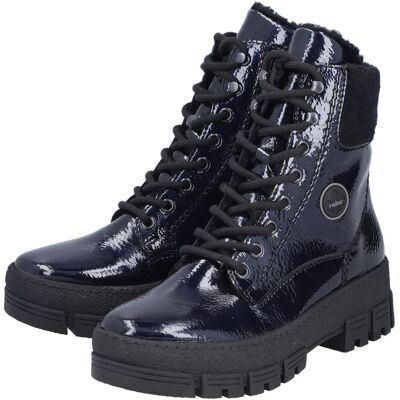 Rieker, Damen, Boots + Stiefel, Stivaletti, Blau, (42) Rieker, Damen, Boots + Stiefel, Stivaletti, Blau, (42)