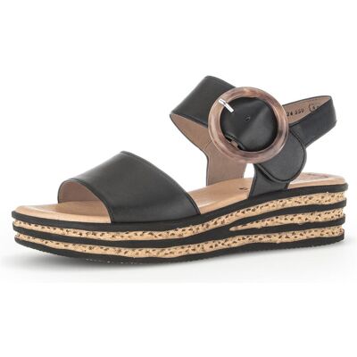Gabor Damen, Sandalen, Sandalen, Schwarz, (38.5) Gabor Damen, Sandalen, Sandalen, Schwarz, (38.5)