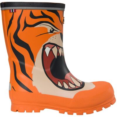 Viking Unisex, Gummistiefel, Kid's Jolly Print, Mehrfarbig, Orange, (34) Viking Unisex, Gummistiefel, Kid's Jolly Print, Mehrfarbig, Orange, (34)