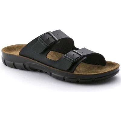 Birkenstock, Herren, Sandalen, Bilbao Birko-Flor Normal, Schwarz, (46) Birkenstock, Herren, Sandalen, Bilbao Birko-Flor Normal, Schwarz, (46)