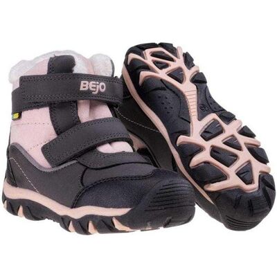 Bejo, Unisex, Sneakers, Baisy Mid Wp Jr shoes 92800442213, Pink, Grau, Schwarz, (22) Bejo, Unisex, Sneakers, Baisy Mid Wp Jr shoes 92800442213, Pink, Grau, Schwarz, (22)