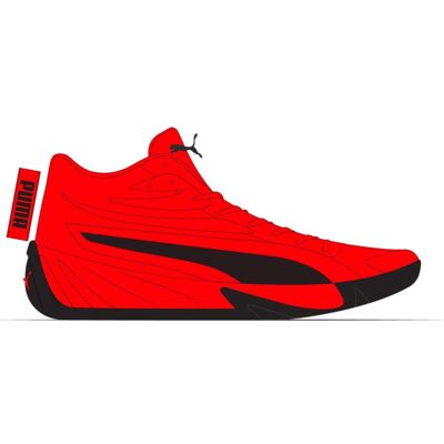 Puma Basketballschuhe - Modell 310829 02 - Rot - Basketballschuhe Puma Basketballschuhe - Modell 310829 02 - Rot - Basketballschuhe