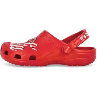 Crocs, Damen, Hausschuhe, Klassischer Clog Coca-Cola Cola, Rot, (43, 43 1/3, 43.5, 44) Crocs, Damen, Hausschuhe, Klassischer Clog Coca-Cola Cola, Rot, (43, 43 1/3, 43.5, 44)