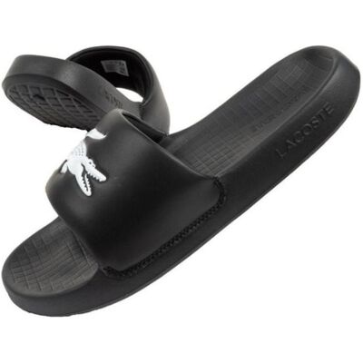 Lacoste, Herren, Sandalen, SERVE SLIDE 1.0 123 1 CMA, Schwarz, (40.5) Lacoste, Herren, Sandalen, SERVE SLIDE 1.0 123 1 CMA, Schwarz, (40.5)