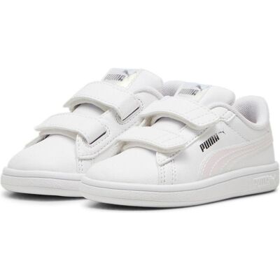 Puma Unisex, Sneakers, Smash 3.0 Holo 2.0 V Inf, Weiss, Silber, (24) Puma Unisex, Sneakers, Smash 3.0 Holo 2.0 V Inf, Weiss, Silber, (24)