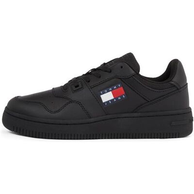 Tommy Hilfiger Damen, Sneakers, Tjw Retro Basket Ess, Weiss, Schwarz, (36) Tommy Hilfiger Damen, Sneakers, Tjw Retro Basket Ess, Weiss, Schwarz, (36)
