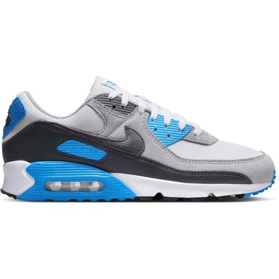 Nike Herren, Sneakers, Air Max 90, Grau, Blau, Silber, (42.5) Nike Herren, Sneakers, Air Max 90, Grau, Blau, Silber, (42.5)