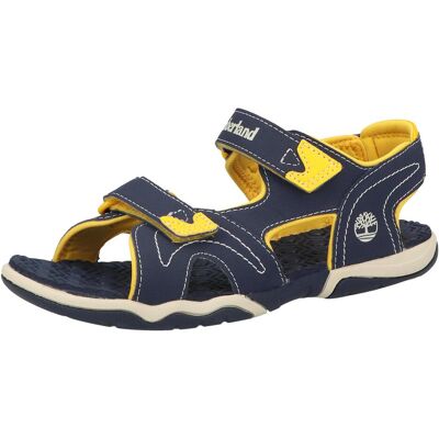 Timberland Jungen, Sandalen, Sandalen, Blau, Gelb, (39) Timberland Jungen, Sandalen, Sandalen, Blau, Gelb, (39)