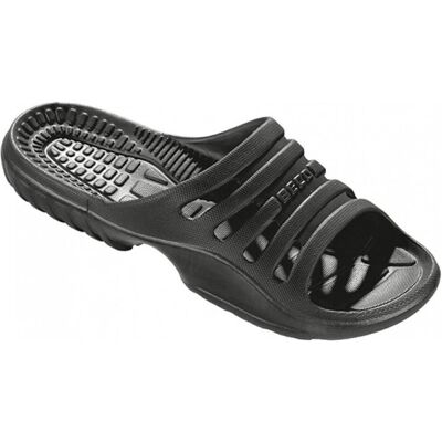 Beco, Damen, Hausschuhe, Badesandale, Schwarz, (40) Beco, Damen, Hausschuhe, Badesandale, Schwarz, (40)