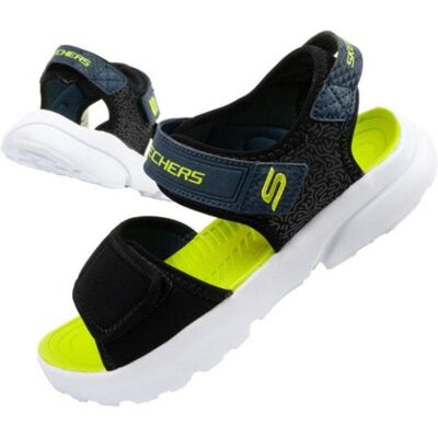 Skechers Mädchen, Sandalen, Jr Sandalen, Schwarz, (30) Skechers Mädchen, Sandalen, Jr Sandalen, Schwarz, (30)