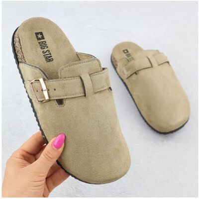 Big Star, Damen, Flip-Flops, Damen-Flip-Flops aus Wildleder, (36) Big Star, Damen, Flip-Flops, Damen-Flip-Flops aus Wildleder, (36)