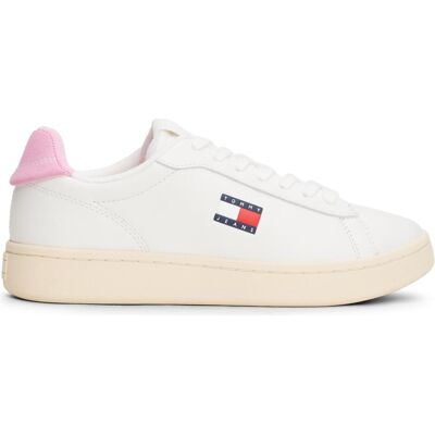 Tommy Hilfiger Damen, Sneakers, ARCHIVE' 98, Weiss, Pink, (39) Tommy Hilfiger Damen, Sneakers, ARCHIVE' 98, Weiss, Pink, (39)